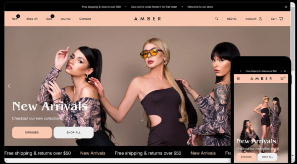 Amber Shopify Theme