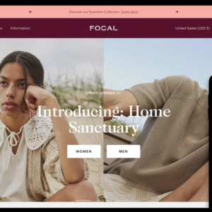 Focal Shopify Theme