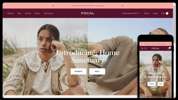 Focal Shopify Theme